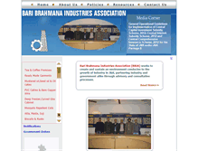 Tablet Screenshot of baribrahmanaindustries.com